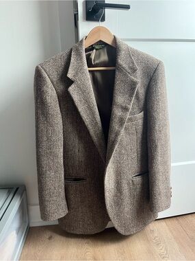 Harris Tweed Made in USA sport coat